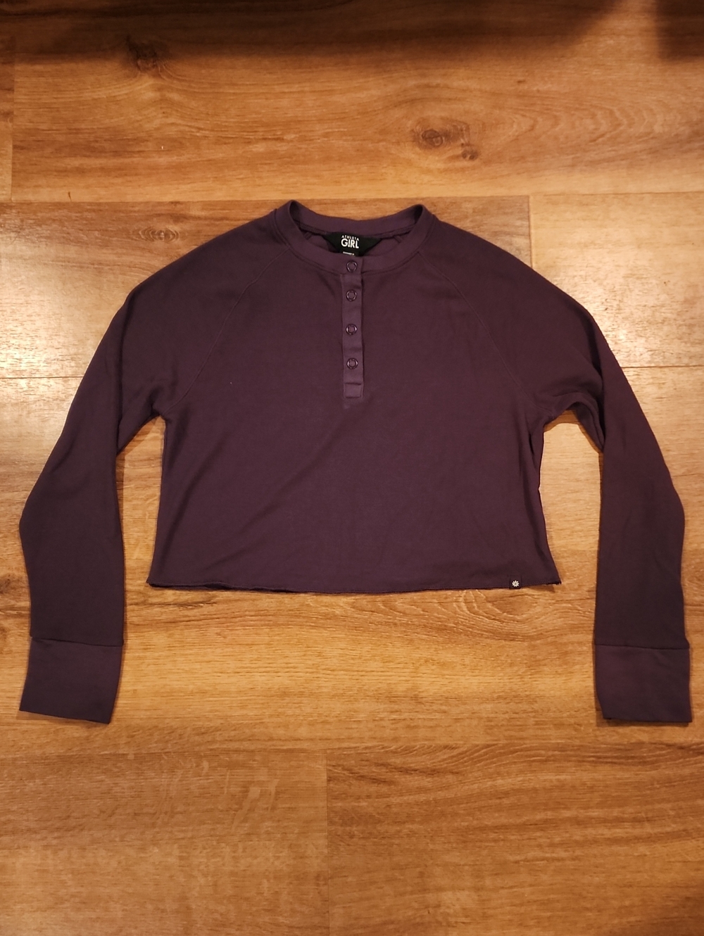 Athleta Girl Wander Waffle Henley, Girls 8-10